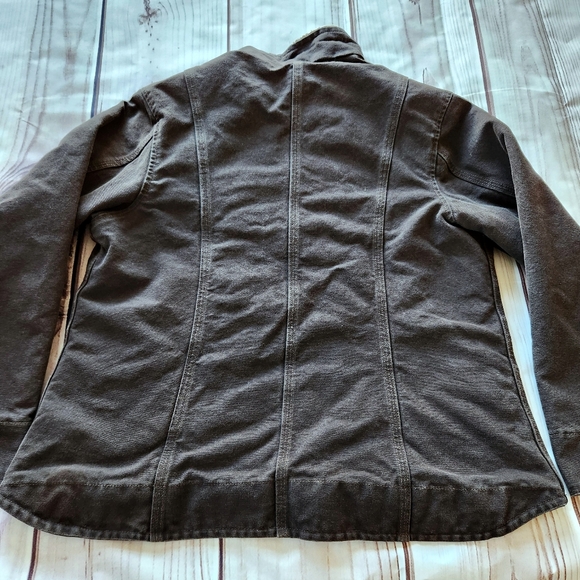 Carhartt Vintage "Canyon Sandstone Jacket" Sherpa Lined Coat Dark Brown, Size XL - Picture 7 of 12
